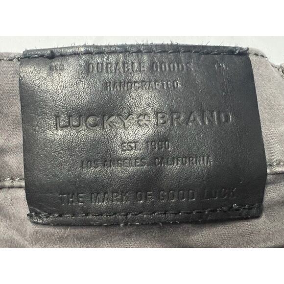 Lucky Brand Men's Gray 121 Slim Fit Straight Leg Pants - Size 38x29 - Picture 5 of 8